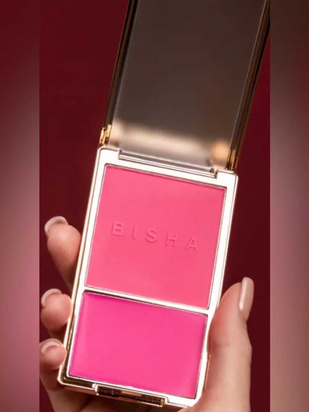 Bisha Dubai Colorway Crème and Powder Blush Pink Duo New Sealed in Box